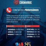 contatos provisorios